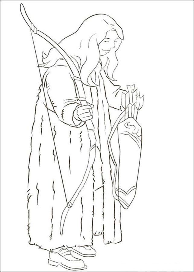 Coloring pages: The Chronicles of Narnia 9