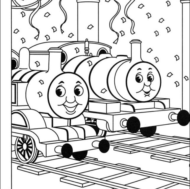 Coloring pages: Thomas & Friends