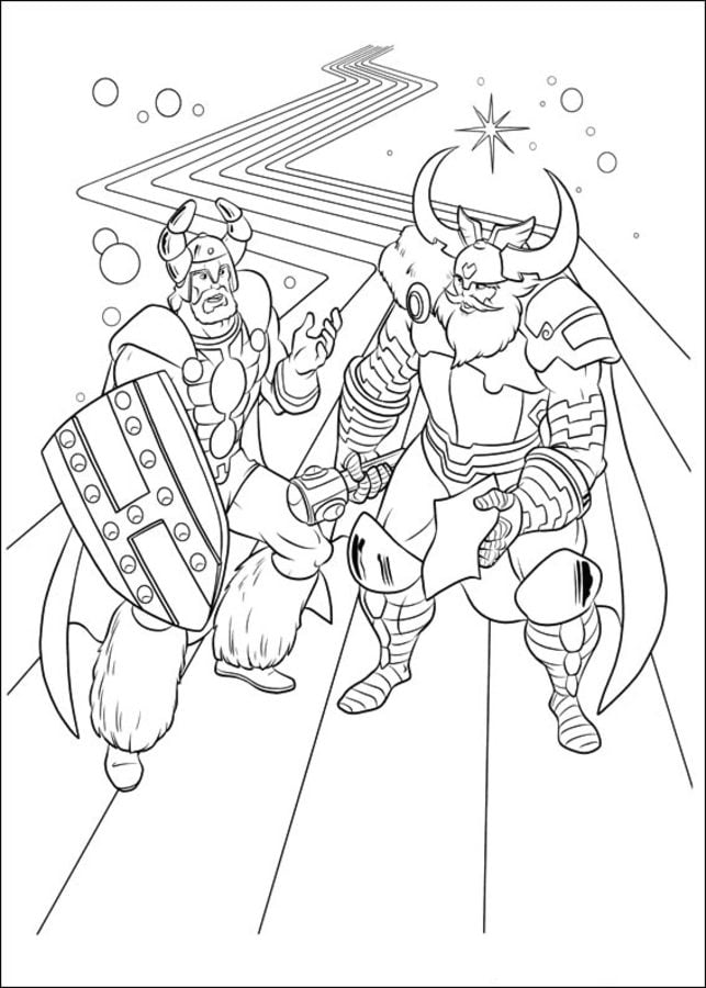 Coloriages: Thor