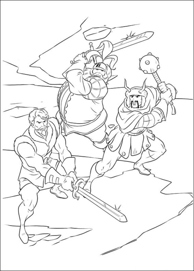 Coloring pages: Thor 4