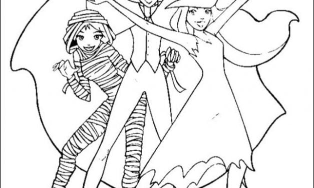 Coloring pages: Totally Spies!