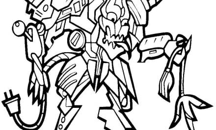 Coloring pages: Transformers