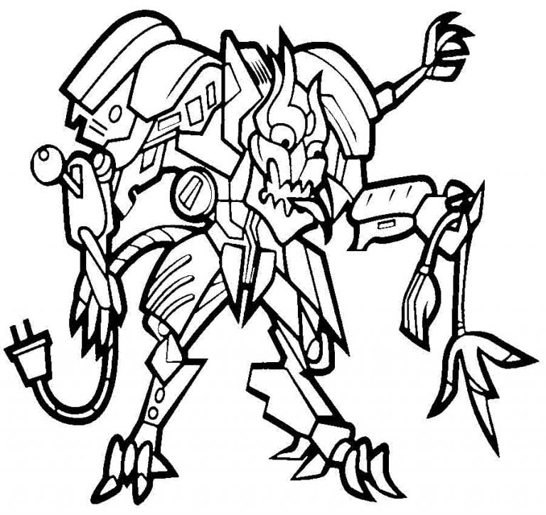 Ausmalbilder: Transformers zum ausdrucken, kostenlos, für Kinder und