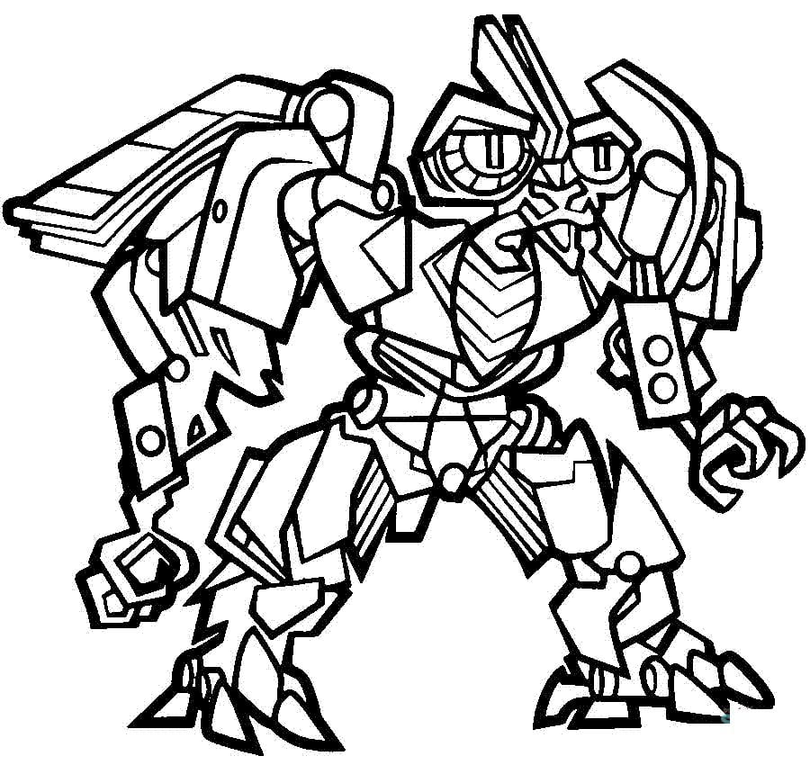 Coloring pages: Transformers