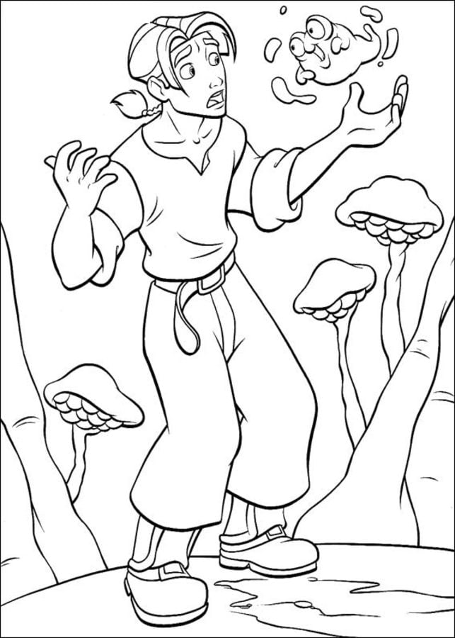 Coloring pages: Treasure Planet 10