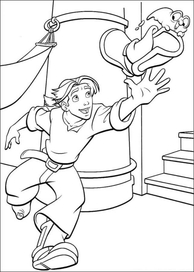 Coloring pages: Treasure Planet
