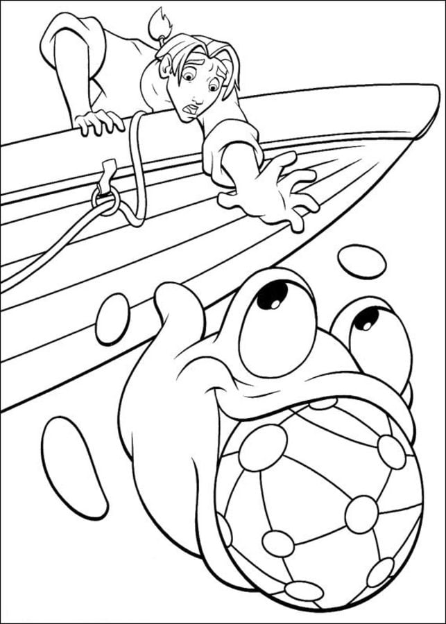 Coloring pages: Treasure Planet 8