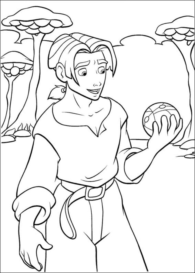 Coloring pages: Treasure Planet 9