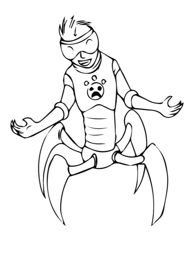 Coloring pages: Wild Kratts 3