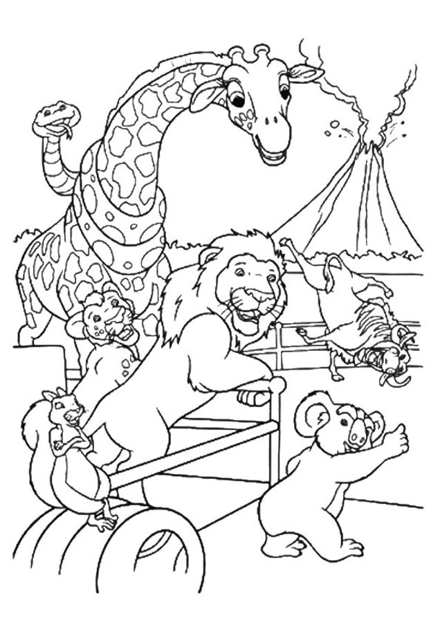 Coloring pages: Wild Kratts 8