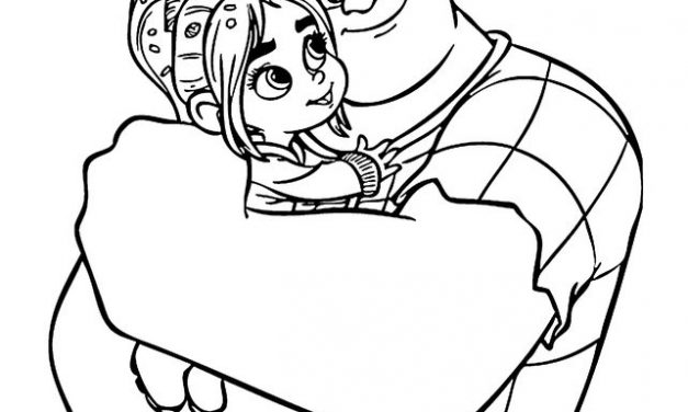 Coloring pages: Wreck-It Ralph