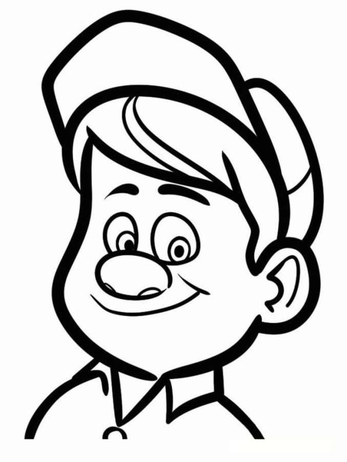 Coloring pages: Wreck-It Ralph 4