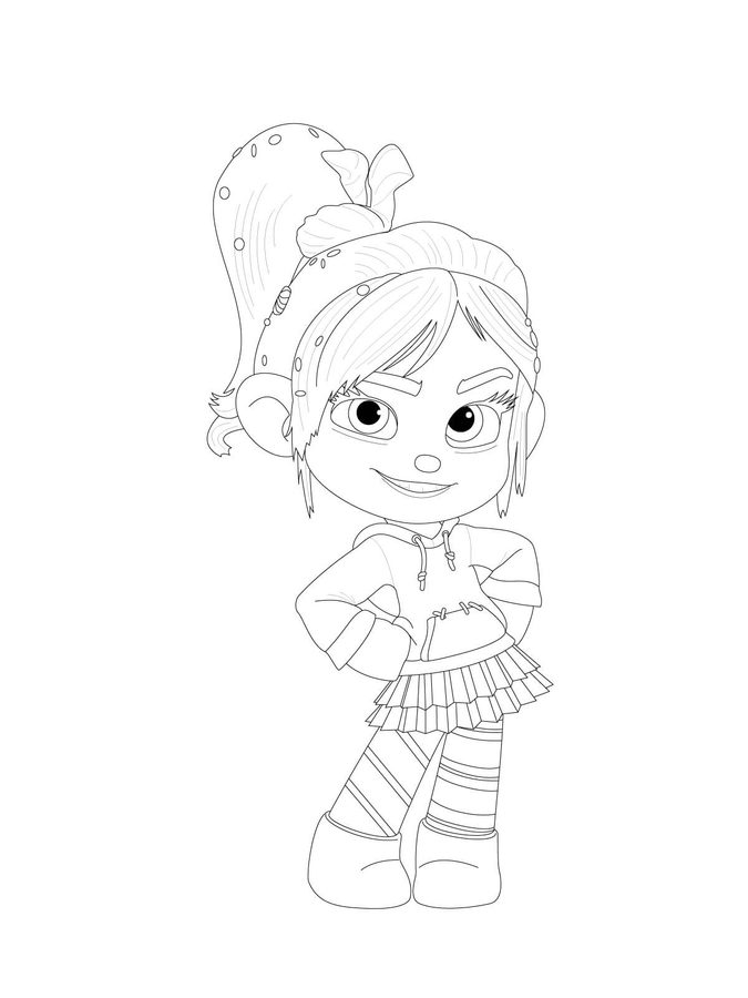 Coloring pages: Wreck-It Ralph 7