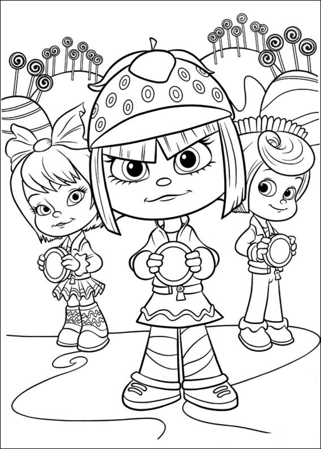 Coloring pages: Wreck-It Ralph 9