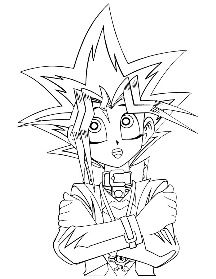 Coloriages: Yu-Gi-Oh! 9
