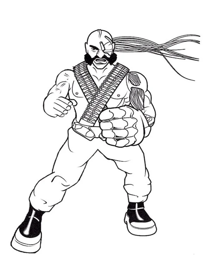 coloring pages of men