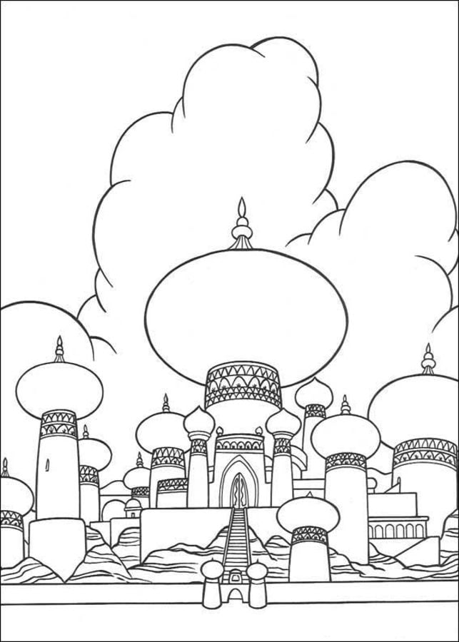 Coloring pages: Aladdin 2