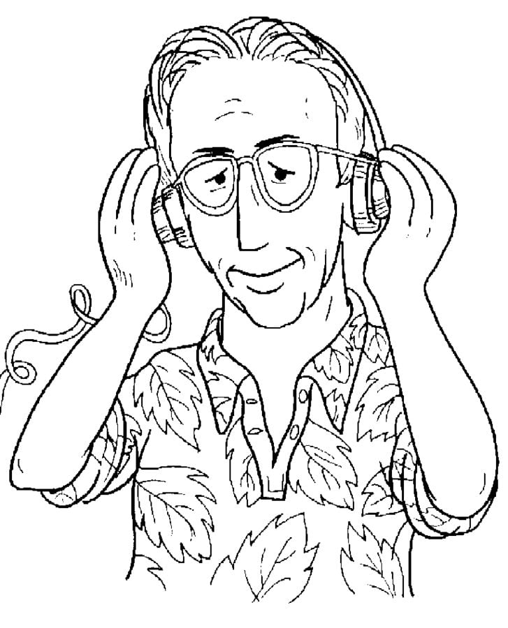 Coloring pages: Alf 1