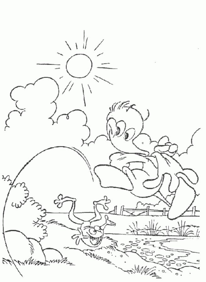 Coloring pages: Alfred J. Kwak