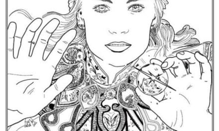 Coloring pages: Alice Through the Looking Glass