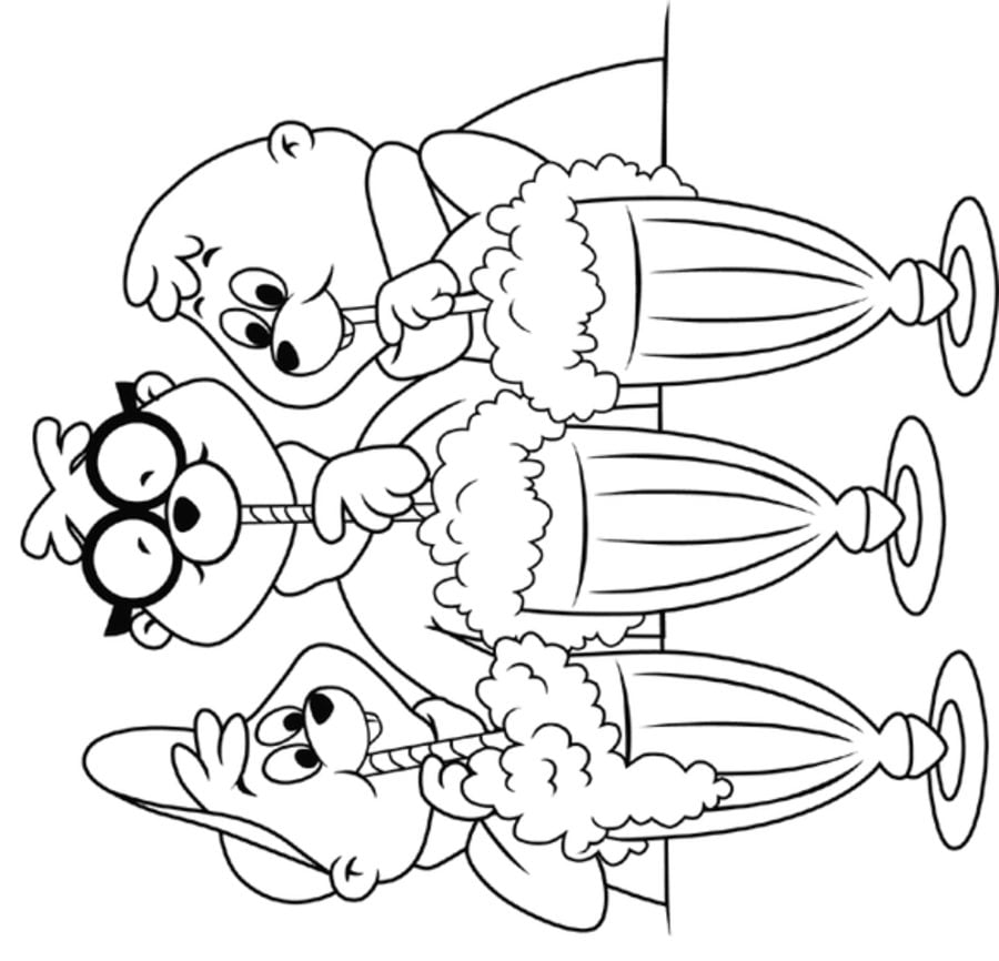 Coloriages: Alvin et les Chipmunks