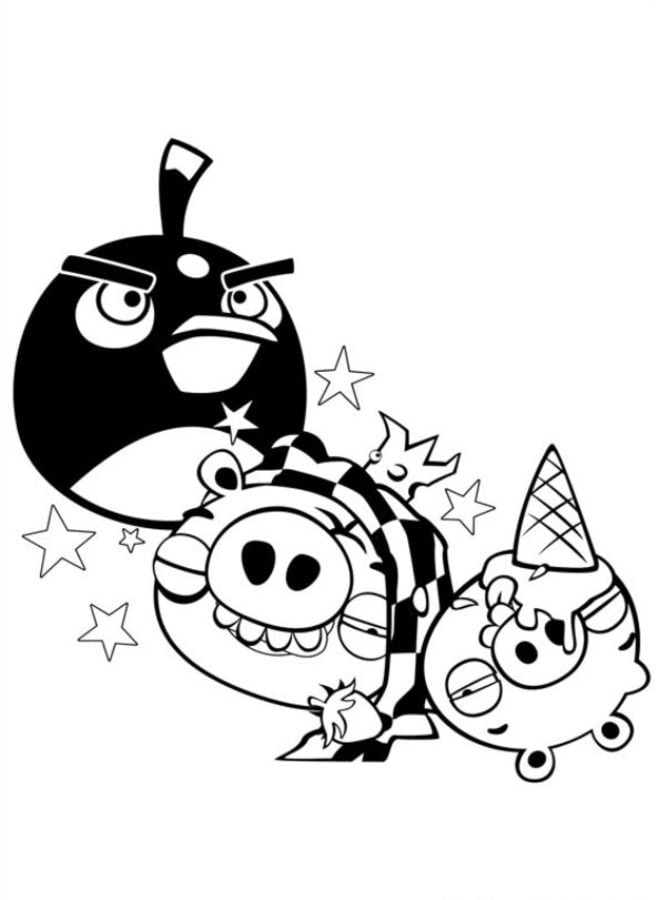 Disegni da colorare: Angry Birds 1