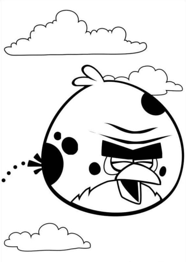 Disegni da colorare: Angry Birds 4
