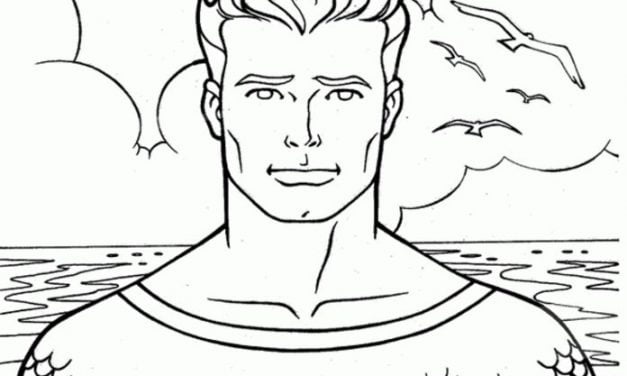 Coloring pages: Aquaman