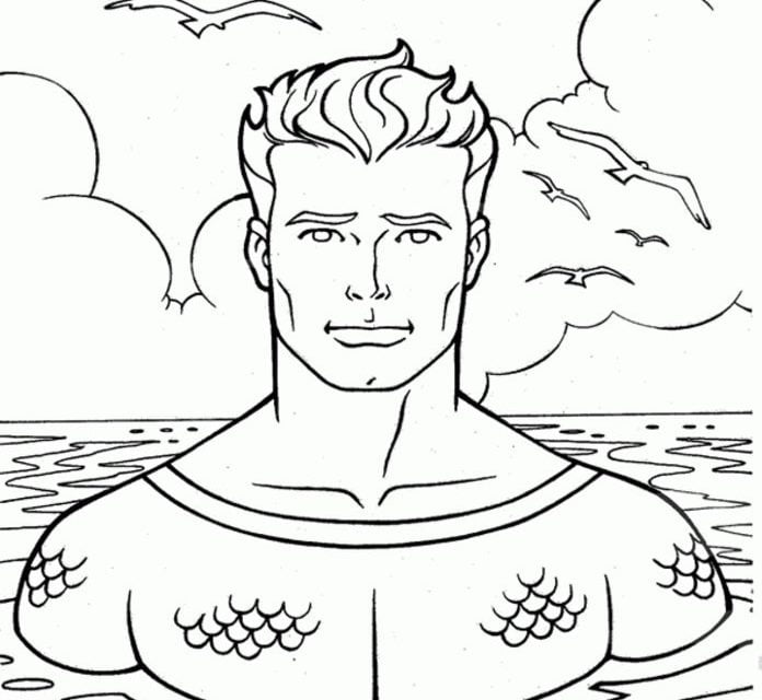 Ausmalbilder: Aquaman
