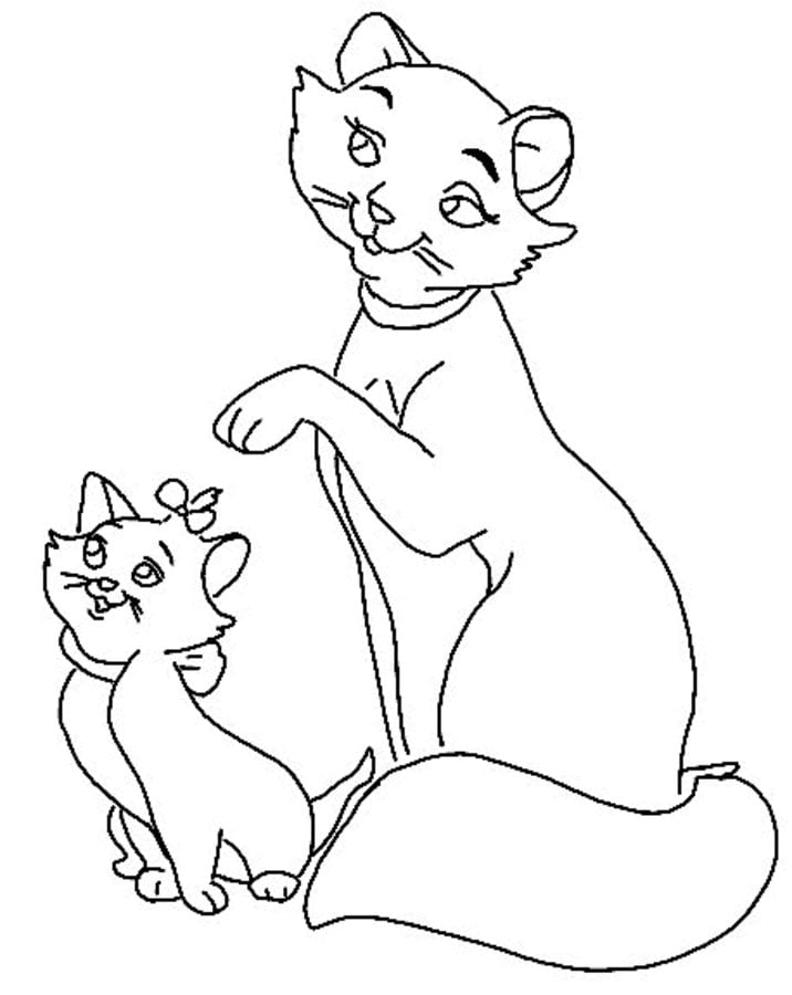 Coloring pages: Aristocats