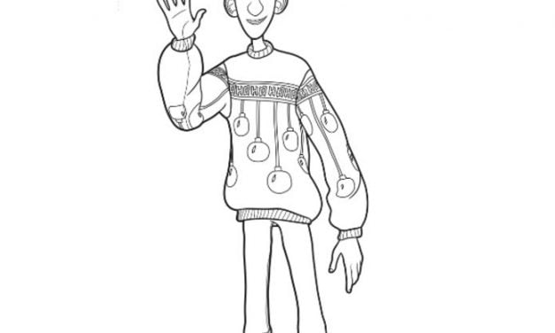 Coloring pages: Arthur Christmas