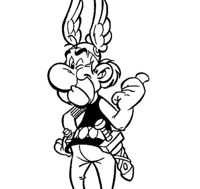 Disegni da colorare: Asterix & Obelix