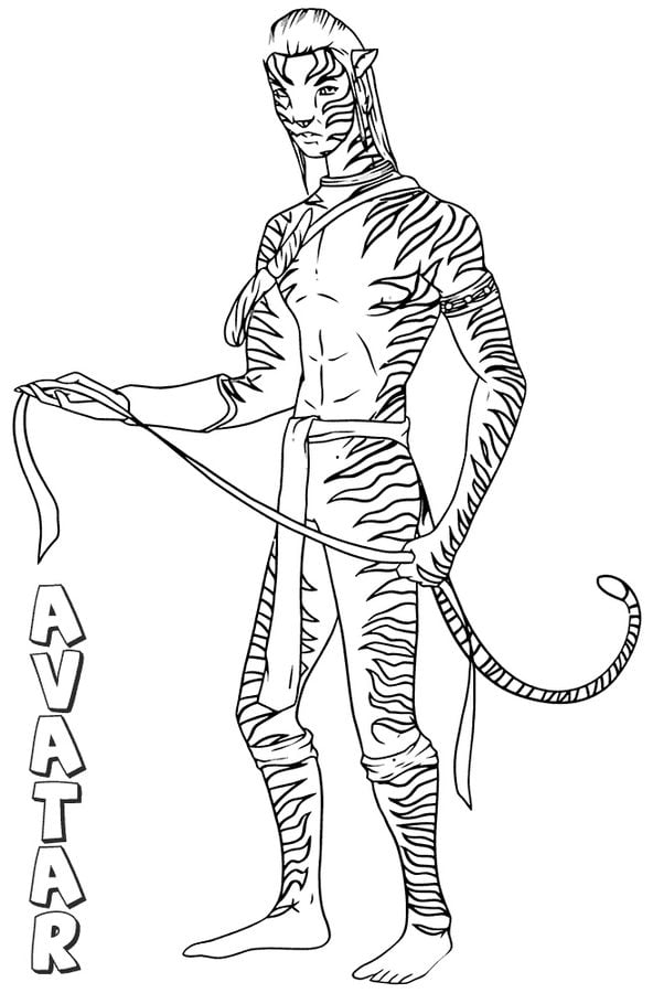 Coloring pages: Avatar