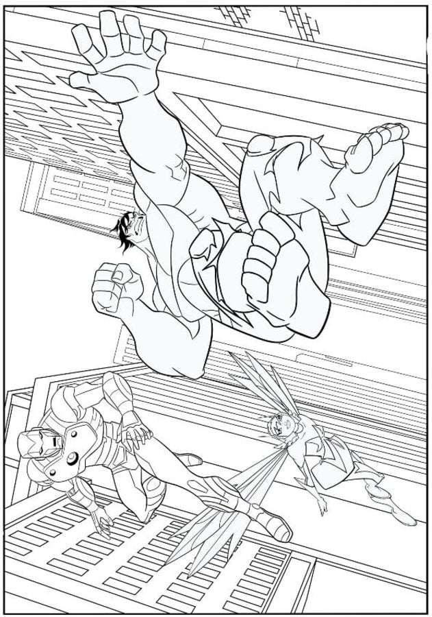 Coloring pages: Avengers