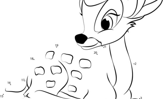 Unir puntos: Bambi