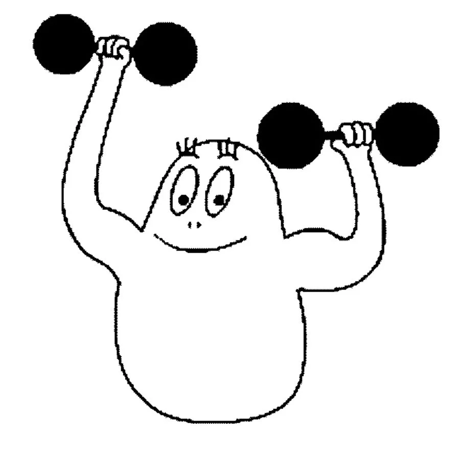 Ausmalbilder: Barbapapa 3