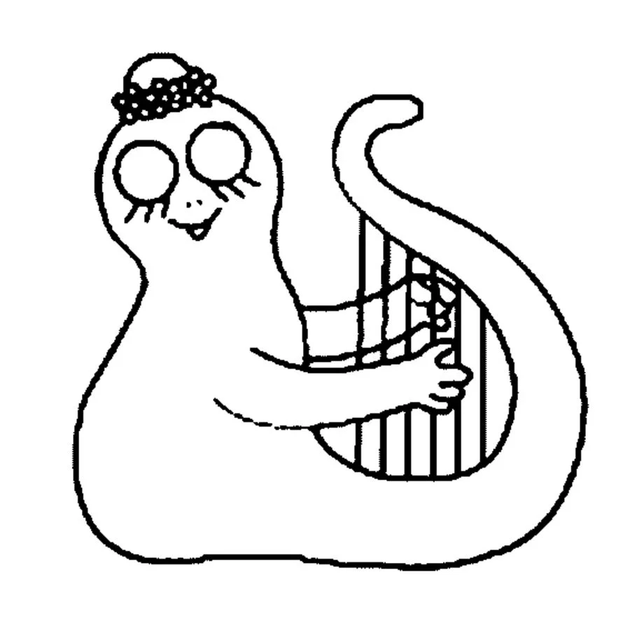 Ausmalbilder: Barbapapa 5