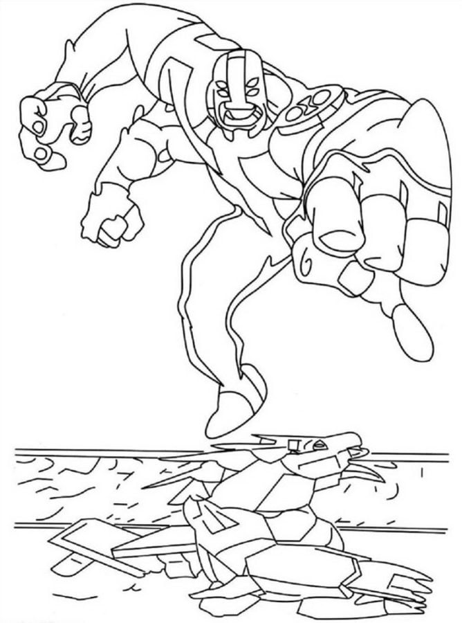 Coloring pages: Ben 10
