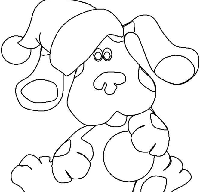 Coloring pages: Blue’s Clues
