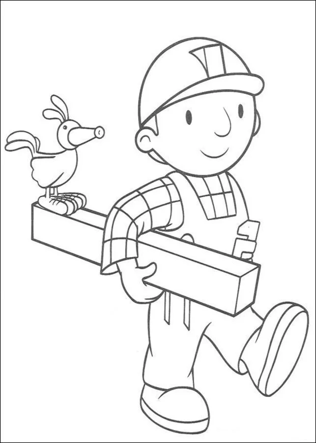 bob coloring pages