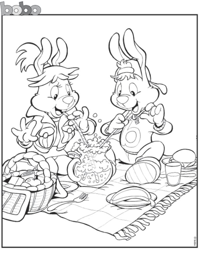 Coloring pages: Bobo
