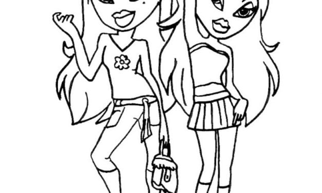 Coloring pages: Bratz