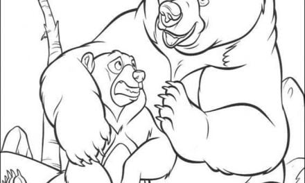 Coloring pages: Brother Bear
