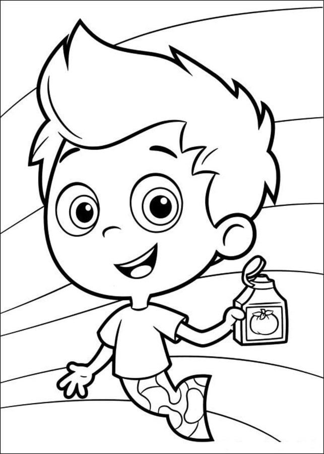 Coloriages: Bubulle Guppies 6