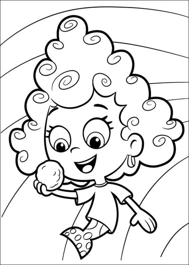 Coloriages: Bubulle Guppies 7