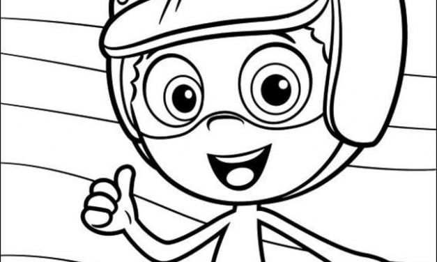 Coloring pages: Bubble Guppies