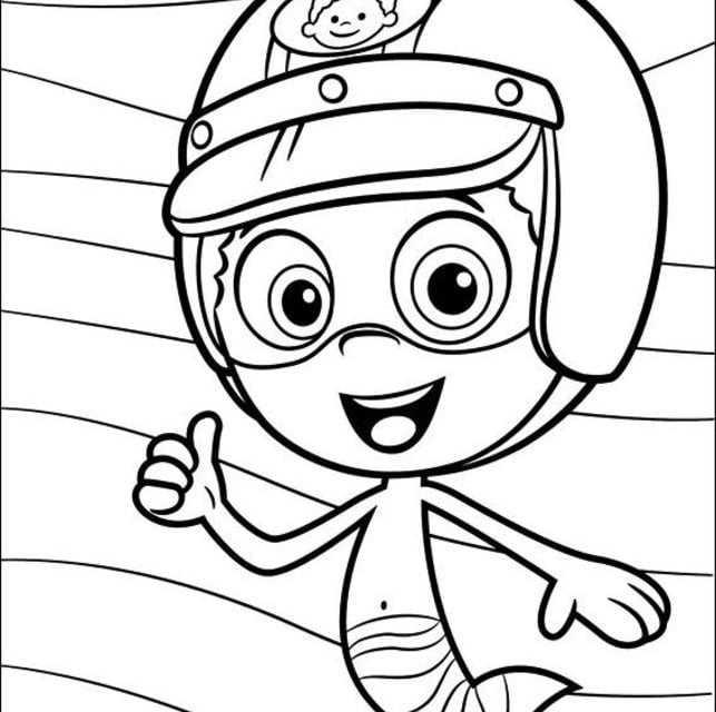 Coloring pages: Bubble Guppies