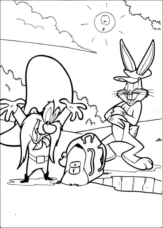 Unir puntos: Bugs Bunny