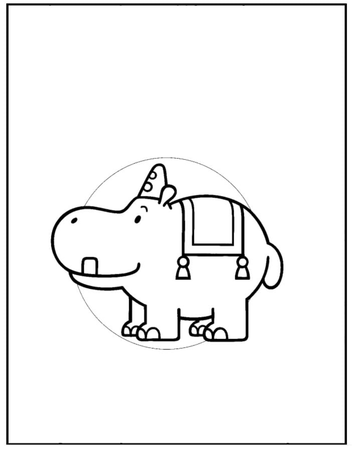 Coloring pages: Bumba 3