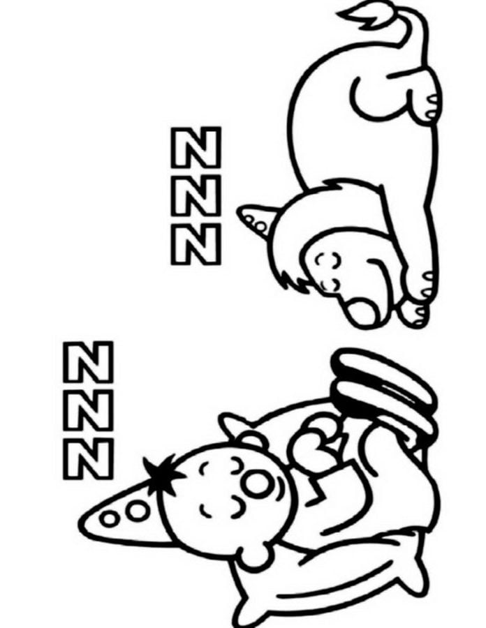 Coloring pages: Bumba 4